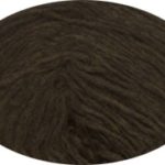 Dökkmórauður plötulopi 100 gr.