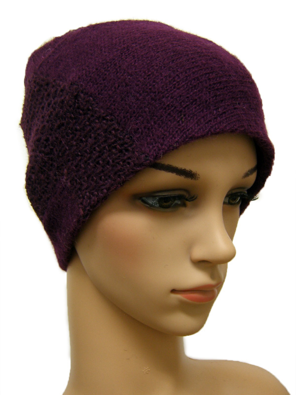 Húfa, Vínrauð - Image 1