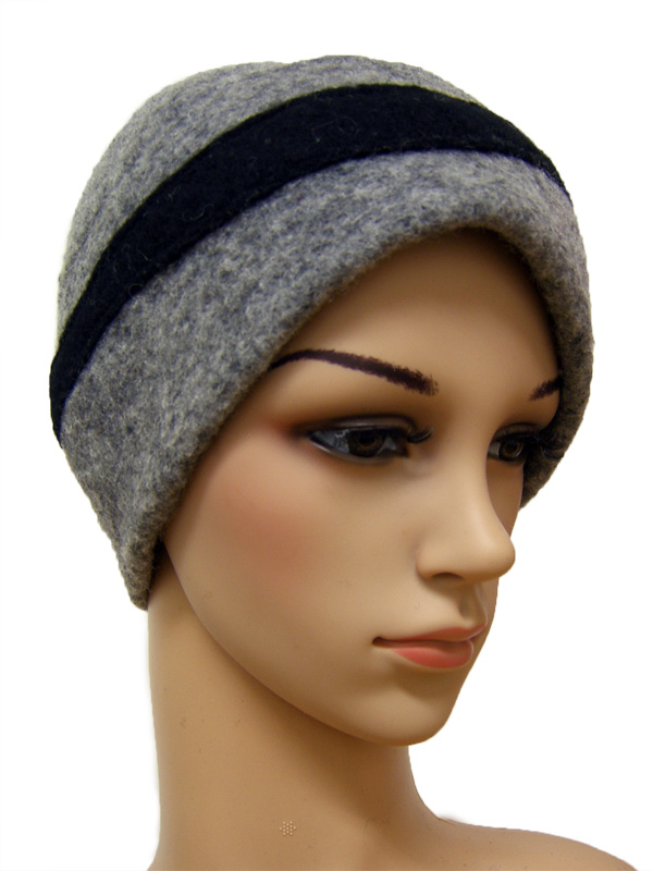 Húfa, Ljósgrá - Image 1