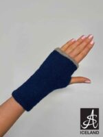 Prjónað Ull – Stúkur (blár) - Image 2