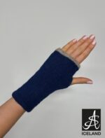 Prjónað Ull – Stúkur (blár) - Image 2