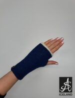 Prjónað Ull – Stúkur (blár)