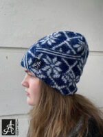 SP 2 Húfa -  átta blaða mynstur