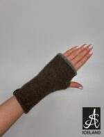 Prjónað Ull – Stúkur (Brúnt) - Image 2