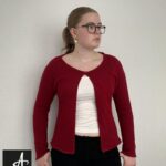 Laufey ullar peysa (rautt)