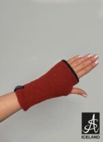 Prjónað Ull – Stúkur (rautt) - Image 2