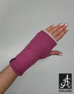 Prjónað Ull – Stúkur (bleikur)