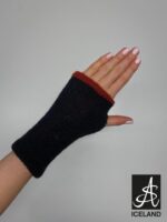 Prjónað Ull – Stúkur (Svart) - Image 4