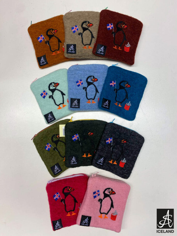 Original Puffin - Wool wallet