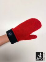 Handskar með flis (Rautt)