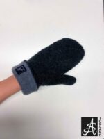 Handskar með flis (svart)